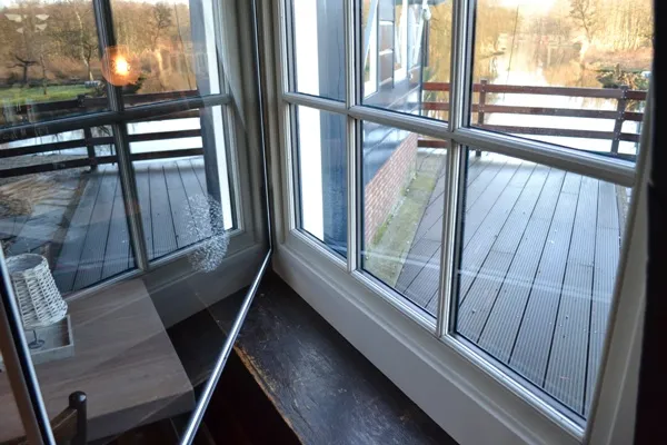 Voorzetraam smal kader