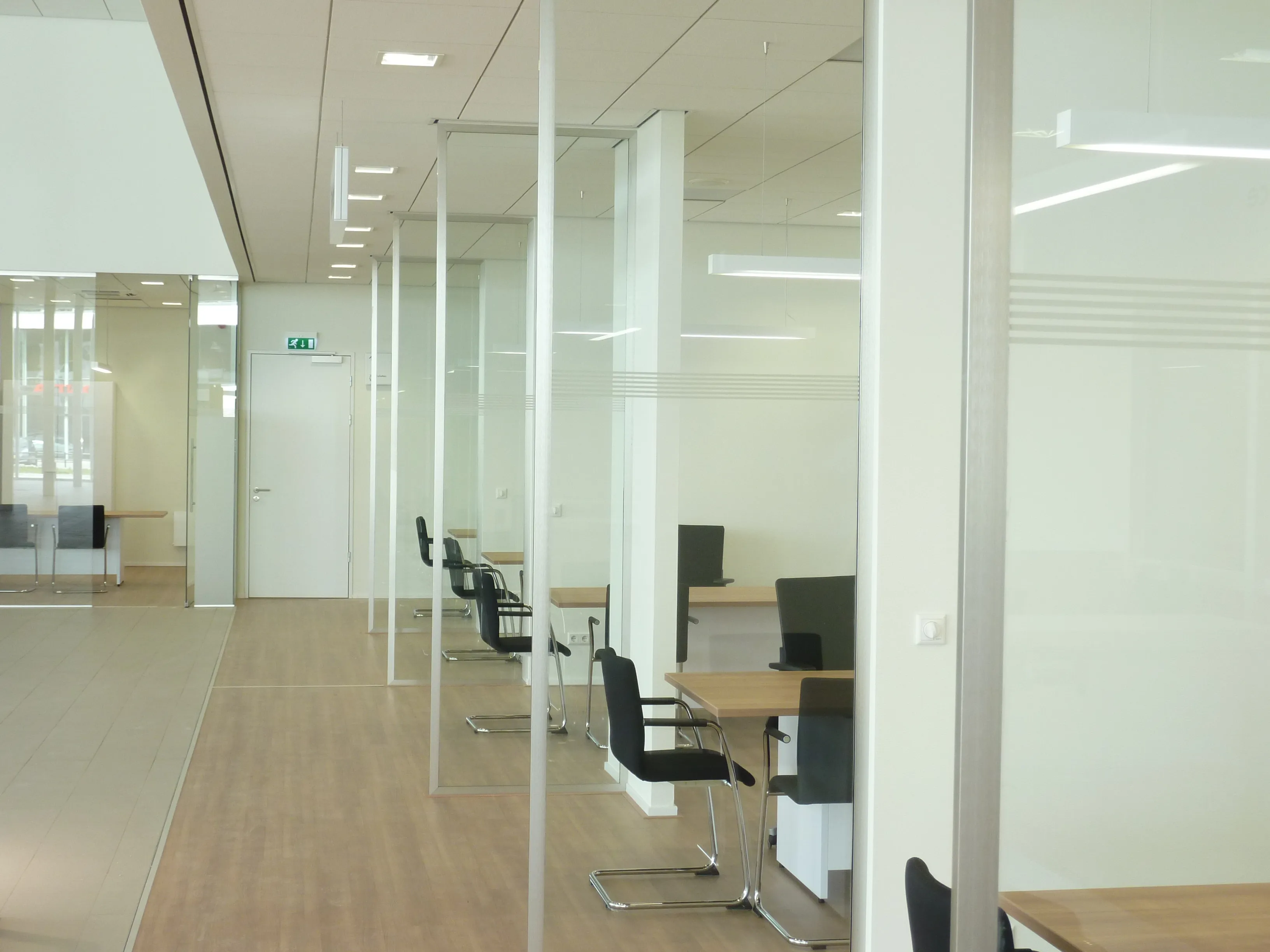 Schuifdeur van glas op maat 