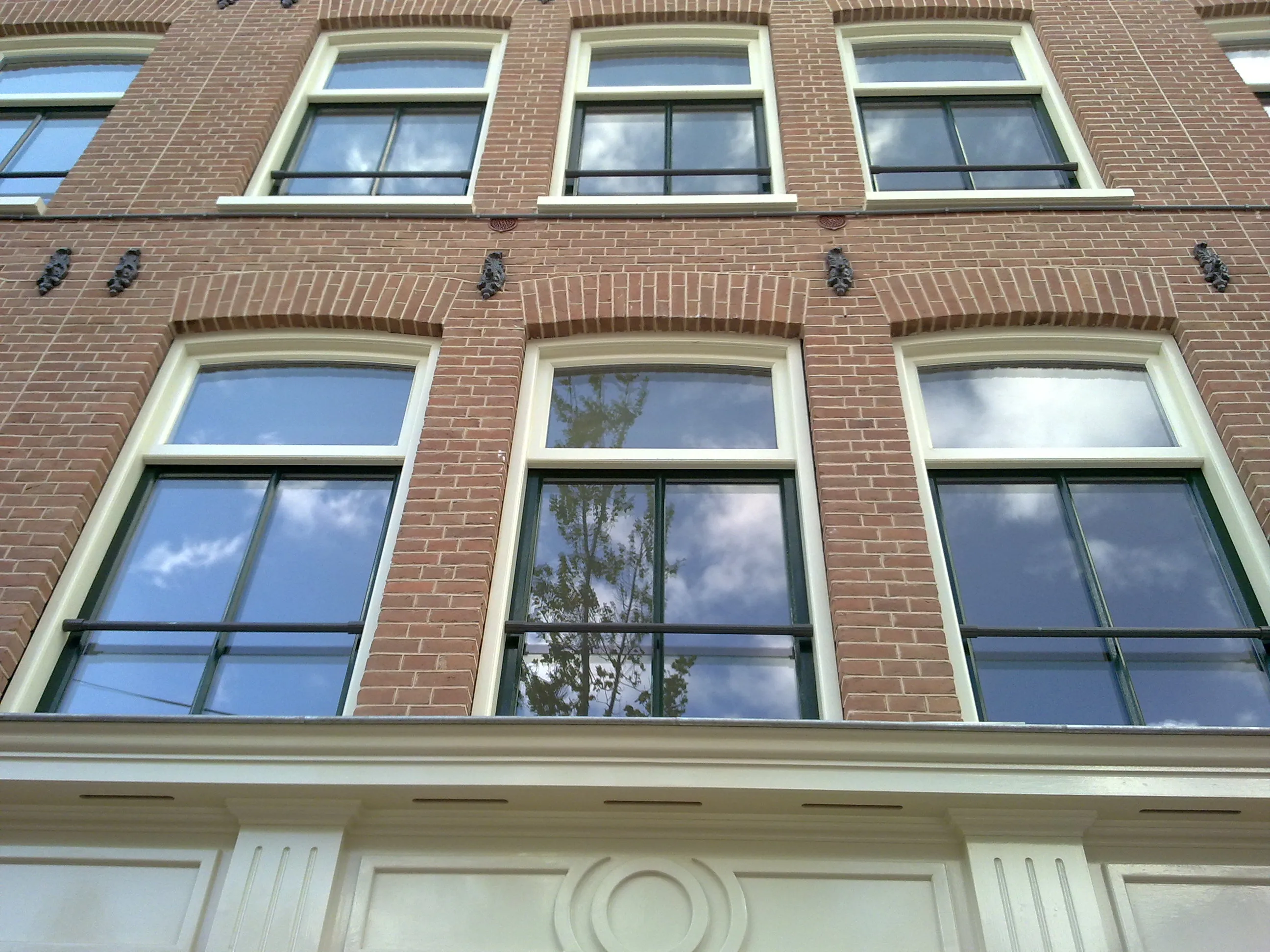 Nieuw isolatieglas historisch pand