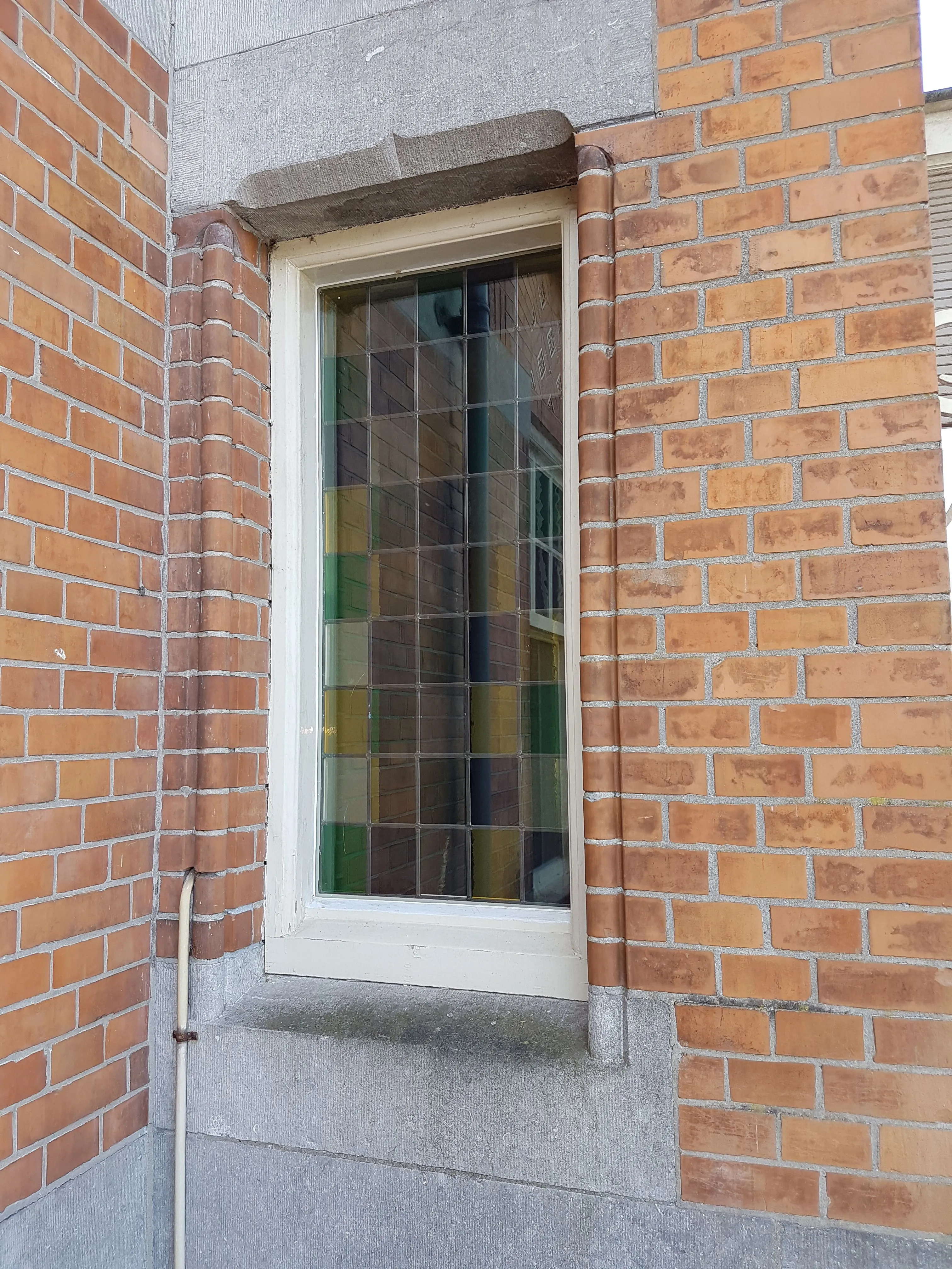 Glas in lood raam reparatie
