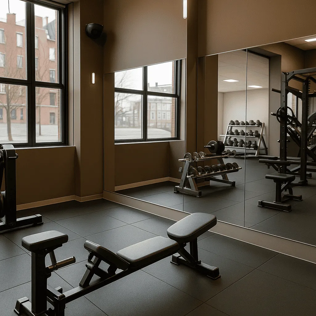 Spiegels voor sportschool
