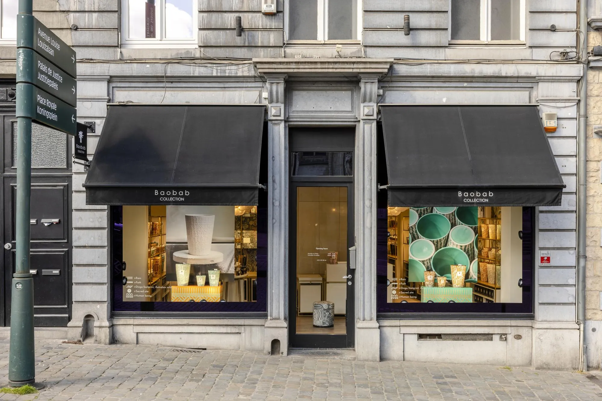 ontspiegeld glas winkel